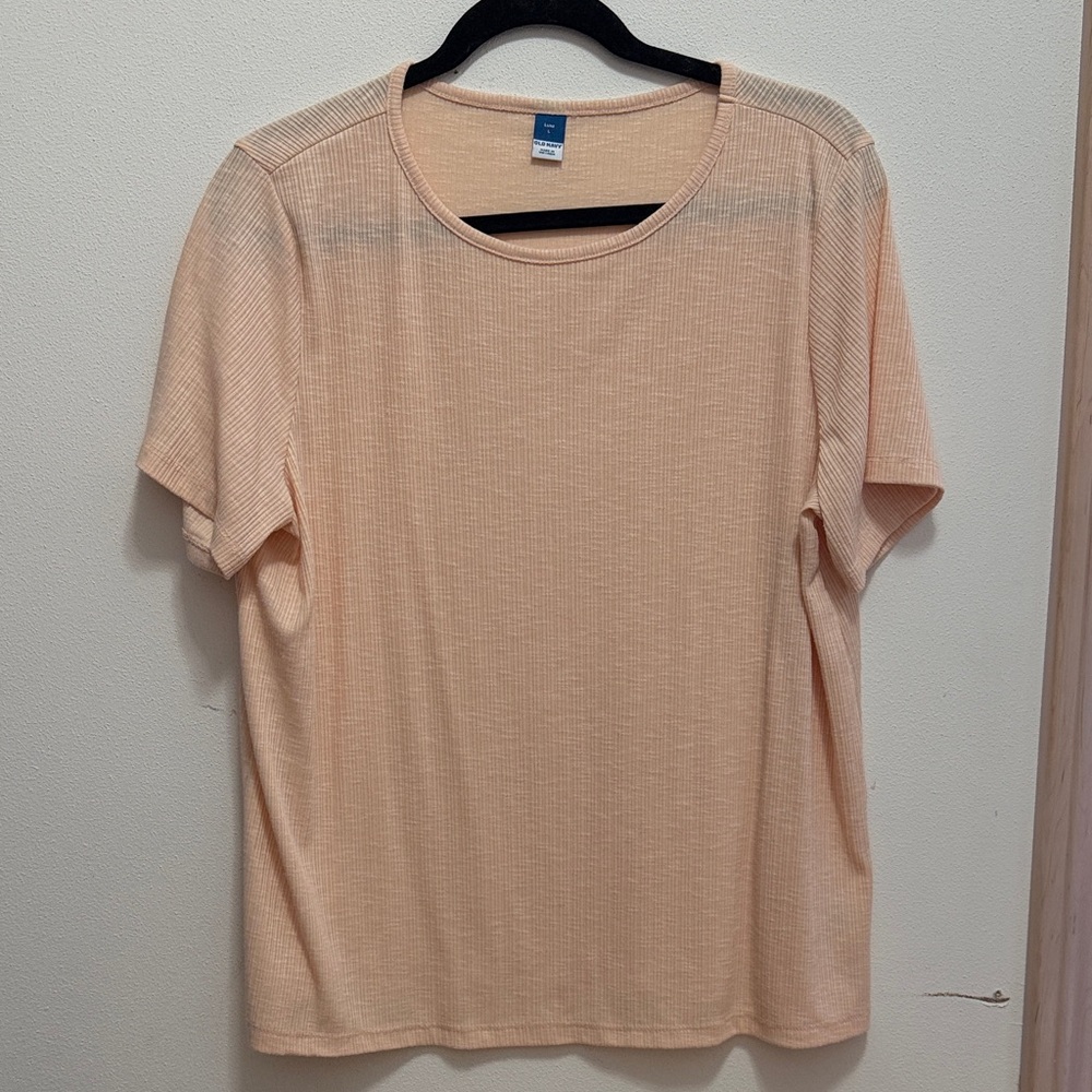 Old Navy Peach Short Sleeve Top